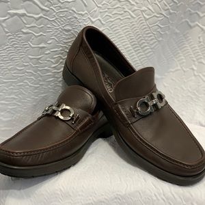 Salvatore Ferragamo men’s loafers size 10